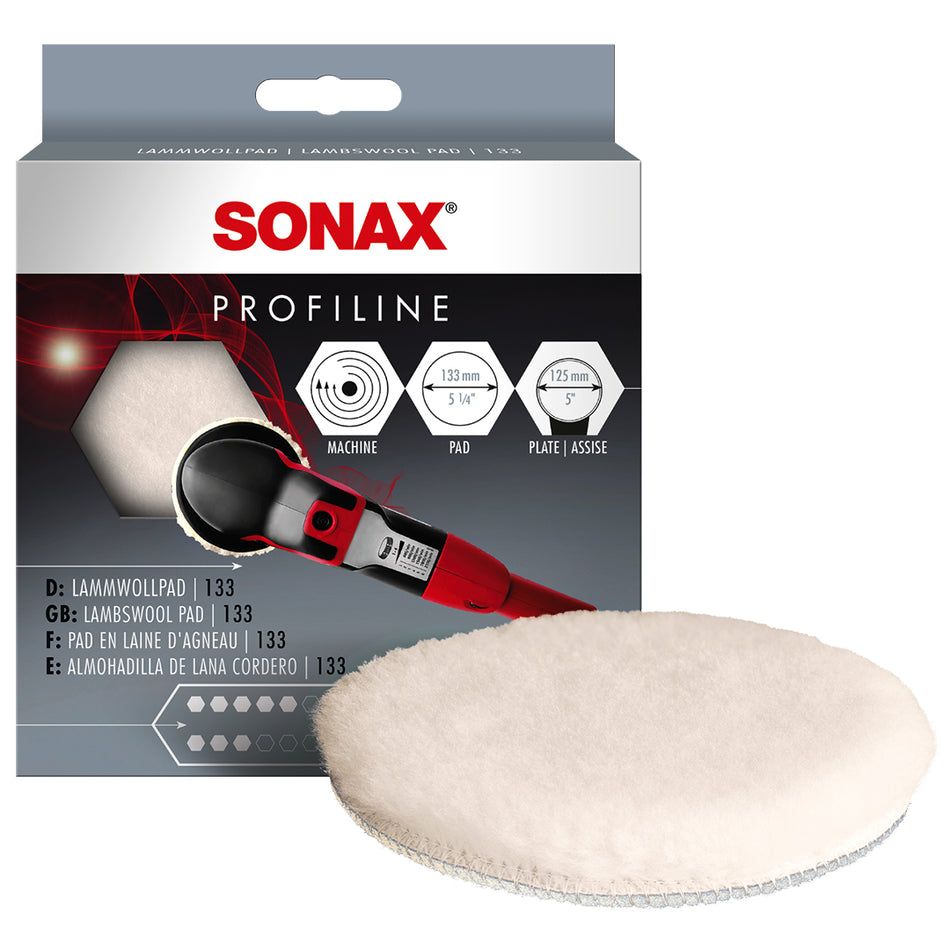 Sonax Lambskin Polishing Pad 130Mm
