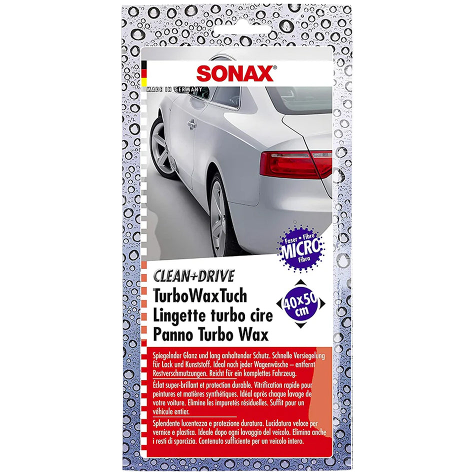 Sonax Clean & Drive Turbo Wax Cloth