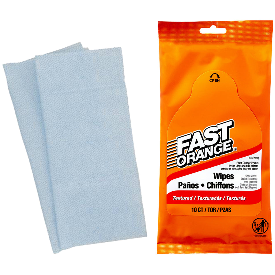 Permatex Fast Orange Wipes 10CT