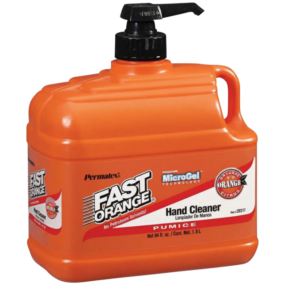 Permatex Fast Orange Fine Pumice Lotion Hand Cleaner 1.89L