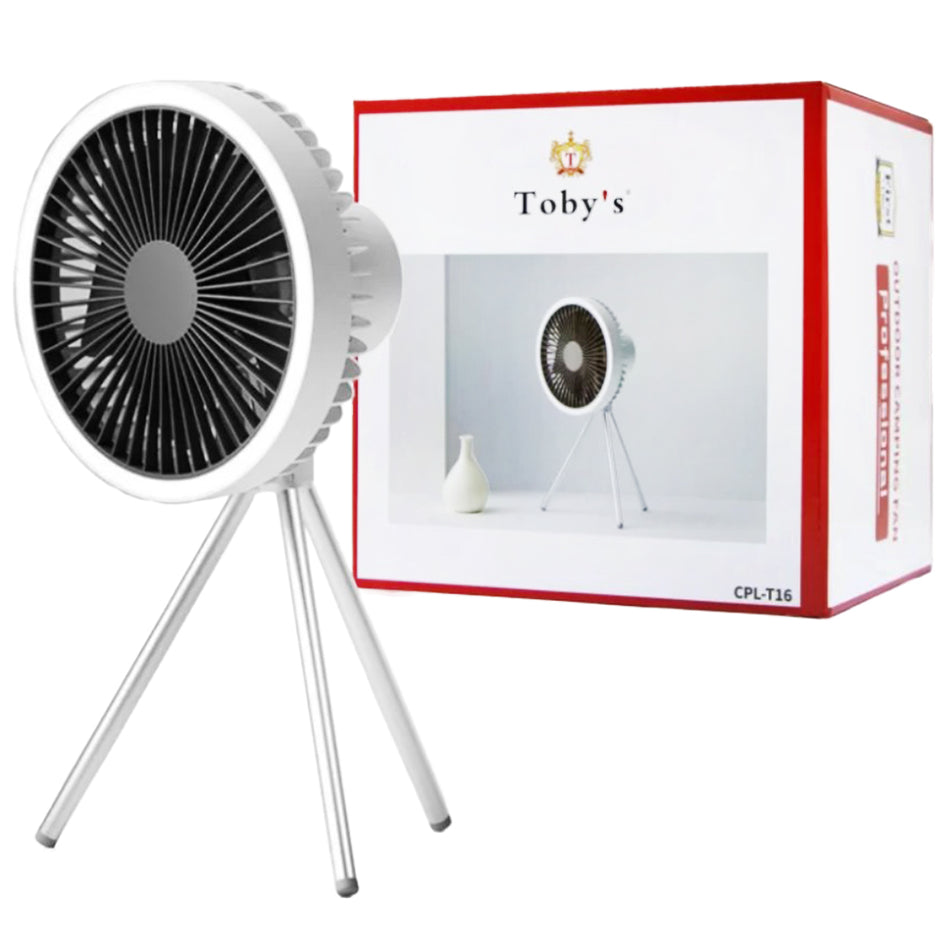 Toby's Portable Tripod Camping Fan