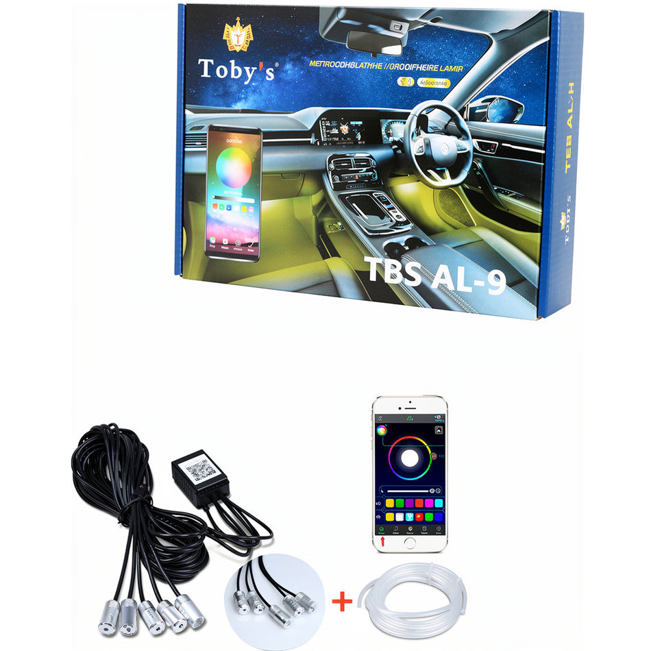 Toby's Car Interior Neon Atmosphere Light Kit