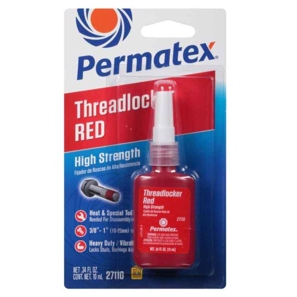 Permatex Red Threadlocker 10ml