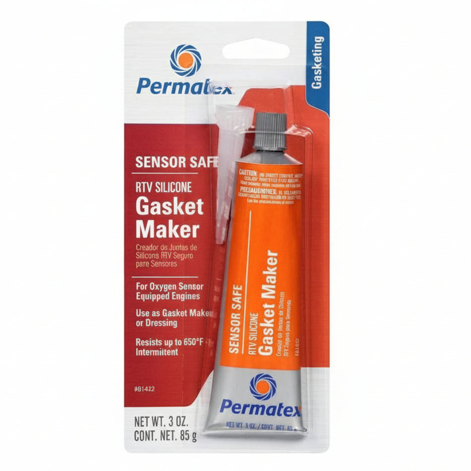 Permatex Sensor-Safe High Temperature RTV Silicone Gasket Maker 85g