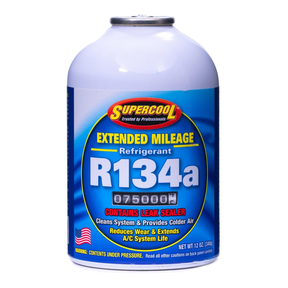 Supercool Refrigerant Gas W/ Leak Stop 340G - 12Oz
