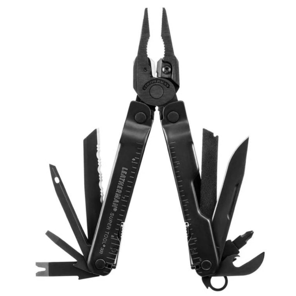 Leatherman Super Tool-Black Military Only-Molle Black Peg