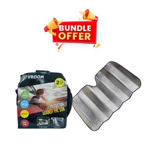 Front Sunshade+2Pc Side Sun Shade Combo