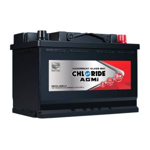 CHLORIDE BATTERY 12V 70A AGM-DIN70L-L3 WITH ONE YEAR LIMITED WARRANTY