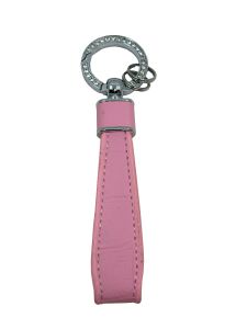 Leather Keychine-Pink