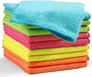 Microfiber Cloth 10 Pcs Set