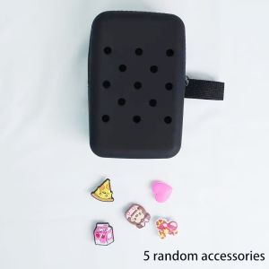 Silicone Water Bottle Bag Black