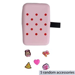 Silicone Water Bottle Bag Pink