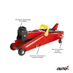 BigRed 3 Ton Lift Service Hydraulic Floor Jack - Red