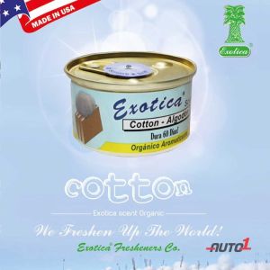 Exotica Scent Organic Air Freshener Cotton 42G