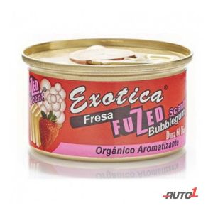 Exotica Scent Organic Air Freshener Fuzed Strawberry & Bubbl