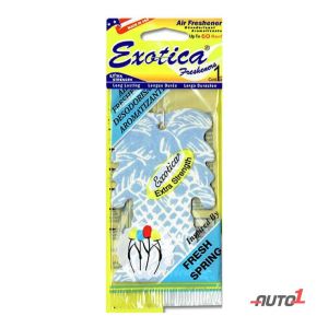 Exotica Palm Tree Hanging Air Freshener Fresh Spring 18G