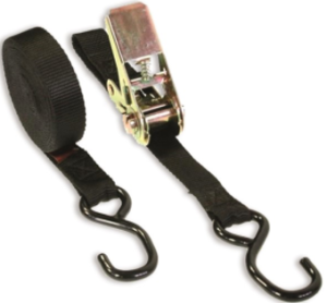 Fabbri Polyester Ratchet Strap With 2 "S"Hooks 25mm - 5 Meters