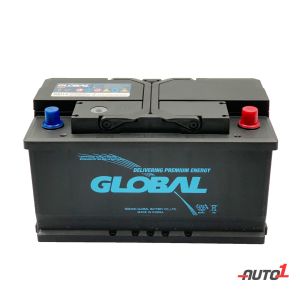 GLOBAL AUTOMOTIVE BATTERY SMF 12V 80A 58014 WITH ONE YEAR LIMITED WARRANTY
