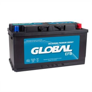 GLOBAL AUTOMOTIVE BATTERY EFB (PCC15505) 12V 100AH LN5 WITH ONE YEAR LIMITED WARRANTY