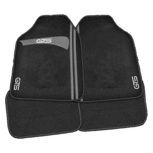 GTS Carpet Car Mat 009 Black/Grey