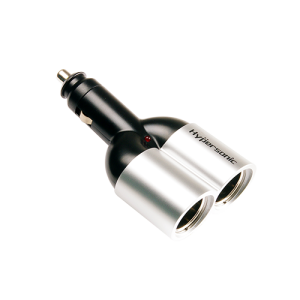 Hypersonic 2 Port Charger Muffler Socket Silver