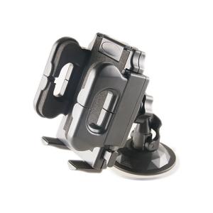 Hypersonic Windshield Smart Phone Mount-W/Suction Cup Black