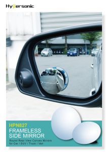 Framless Side Mirror