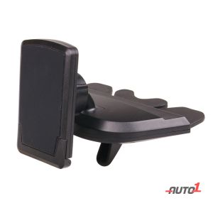 Hypersonic Magnetic Cd Slot Smart Phone Holder Black