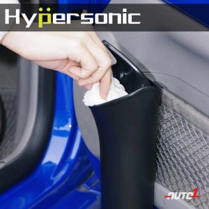 Hypersonic Multi Use Car Trash Bin Black