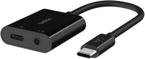 Belkin Audio+USB-C Charger Adapter 3.5mm