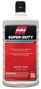 Malco Super-Duty Heavy-Cut Compound 32Oz