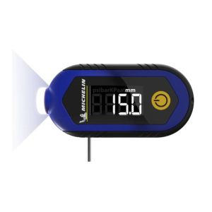 Michelin Tire Tread Depth & Pressure Gauge Rechargeable