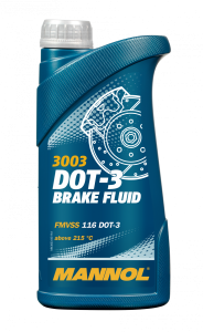 Mannol Brake Fluid Dot-3 250 Ml