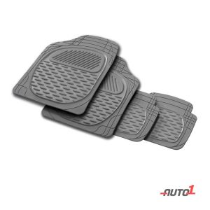Packypoda Century Car Mat 4Pcs Set Grey