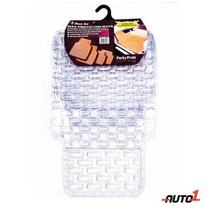 Packypoda Max Protector Car Mat-Set Of 4 Transparent
