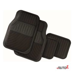 Packypoda Perfect Fit Car Mat-Set Of 3 Black