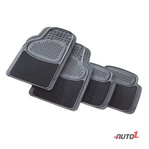 Packypoda Primacy Car Mat-Set Of 4 Grey