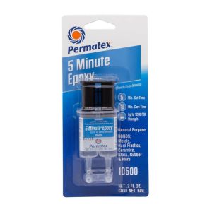 Permatex 5 Min Epoxy Steel 6Ml