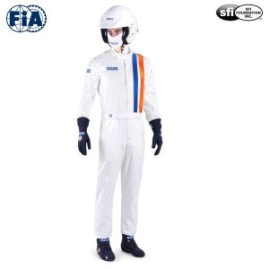 Sparco Racing Replica Racing Suit Gulf Wh