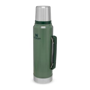 Stanley 1L / 1.1Qt Classic Vacuum Bottle Hammertone-Green