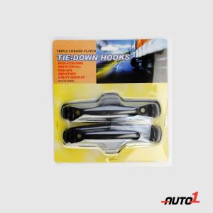 Vroom Black Tie Down Hook 2Pcs