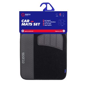 Sparco Car Mats Carpet Polyester Fabric / Pvc