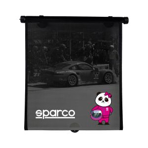 Sparco Kids Side Window Car Sun Shade 2Pcs Polyester Pink