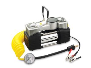 Mini Air Compressor 12V, 2 Cyl, 150Psi, 3M Hose (Sh)