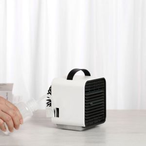 Mini Air Conditioner Fan, Usb Charging Evaporative Cooler Fan, Portable Negative Ion Air Cooler